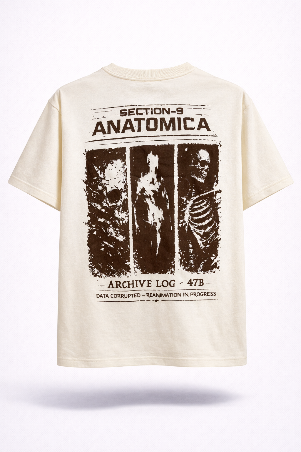 Premium Oversized Supima Cotton T-Shirt – Anatomica 47B | Graxo