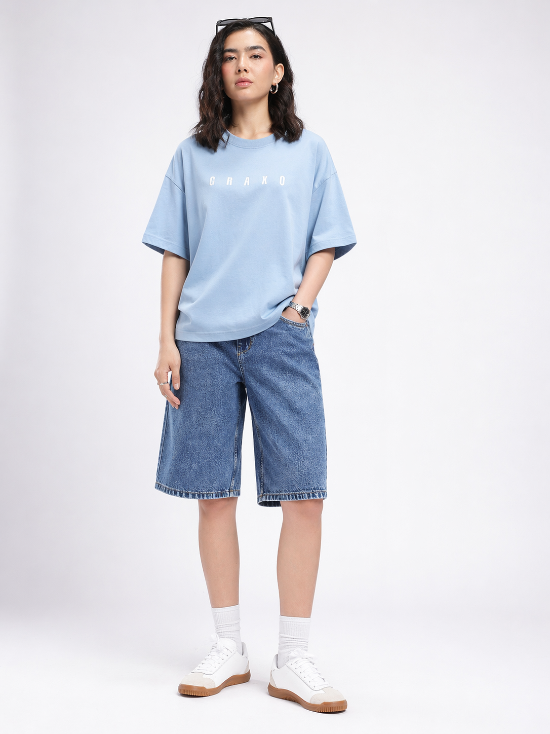 Premium Oversized Supima Cotton T-Shirt – Born To Soar | Graxo